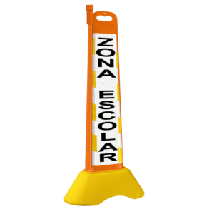 vertical panel channelizer