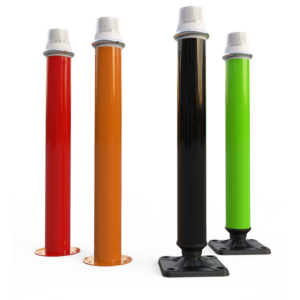 Bolardos metalicos de seguridad - metal safety bollards