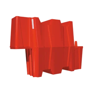 Barreras plásticas de seguridad vial