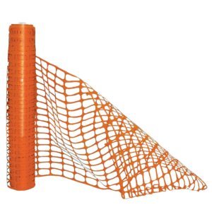 orange safety fence