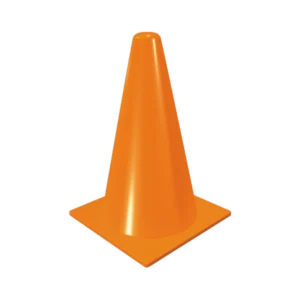 small traffic cone