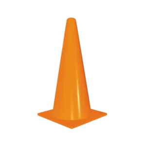 small traffic cones