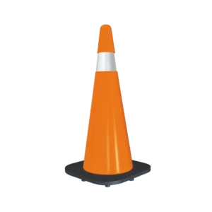 plastic cones orange