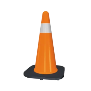 plastic orange cones