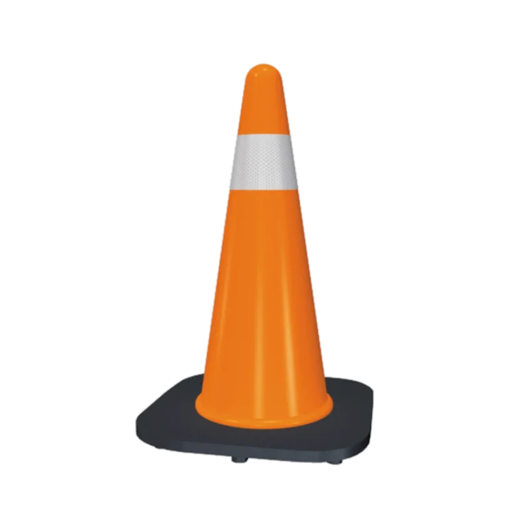 plastic orange cones