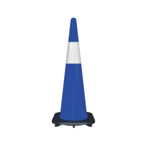 traffic cones with reflective tape