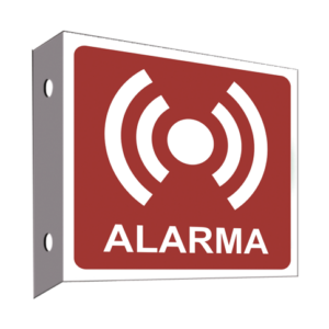 Alarma tipo bandera