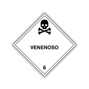 etiqueta corrosiva