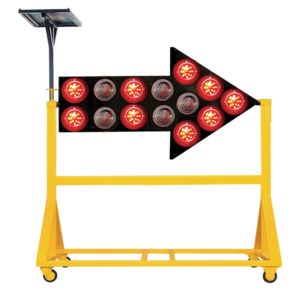 flechero luminoso solar - solar arrow boards