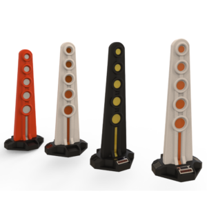 vialeta alta con luz