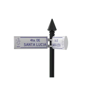 nomenclatura 770 con luz - led street signs
