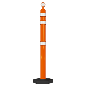 delineator post and base