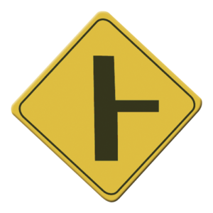 senal sp 12 interseccion en t