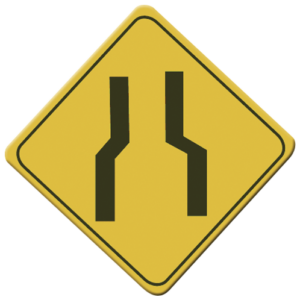 senal sp 20 estrechamiento simetrico