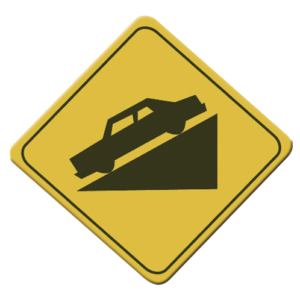 senal sp 29 pendiente descendente