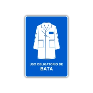 obligatorio el uso de bata