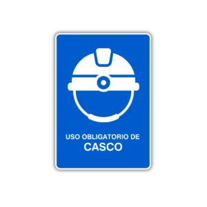 obligatorio de casco