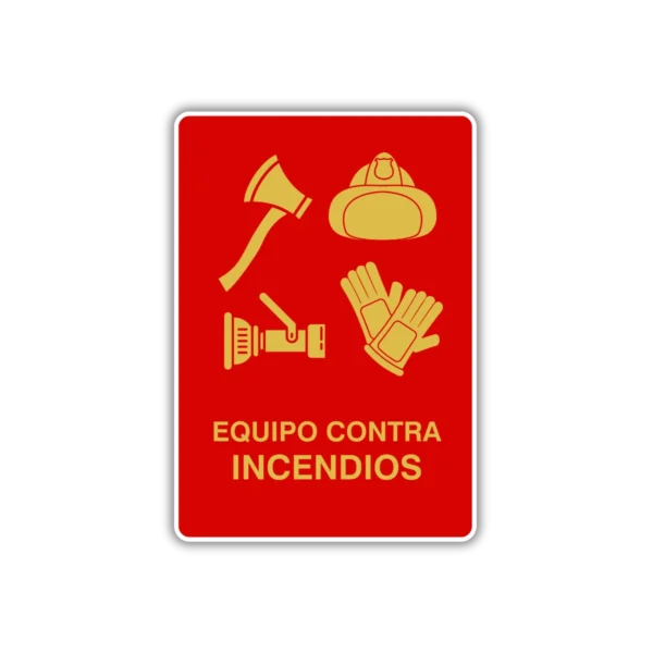 equipo contra incendio