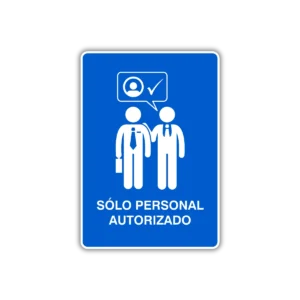 solo personal autorizado