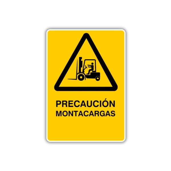 precaucion montacargas