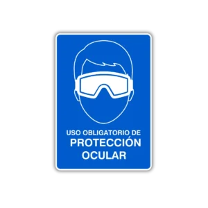 obligatorio de proteccion ocular