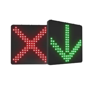 reversible lane sign