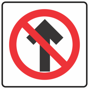 senal sr 26 prohibido circular de frente