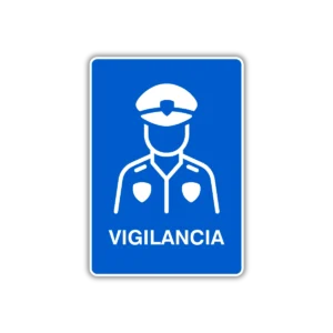 Senalamiento caseta de vigilancia