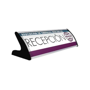 senaletica de recepcion