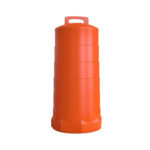 trafitambo naranja para obras viales