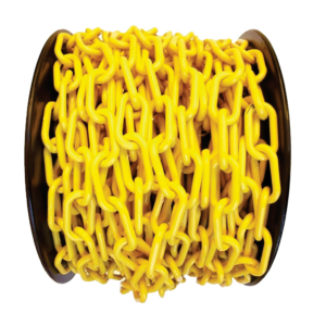 plastic chain yellow