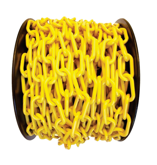 plastic chain yellow