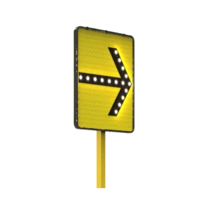 Señal Flecha Derecha Solar