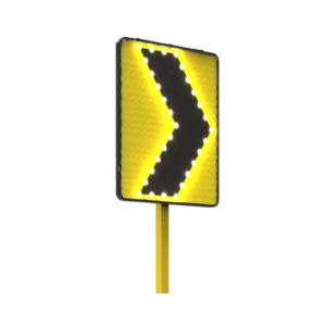 Señal Chevron Solar Derecha