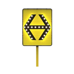 Señal Doble Flecha Solar