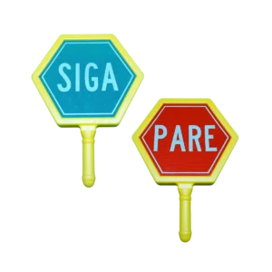 La Paleta alto siga son una herramienta versátil para comunicar instrucciones e información en zonas como escuelas o avenidas bastante transitadas.