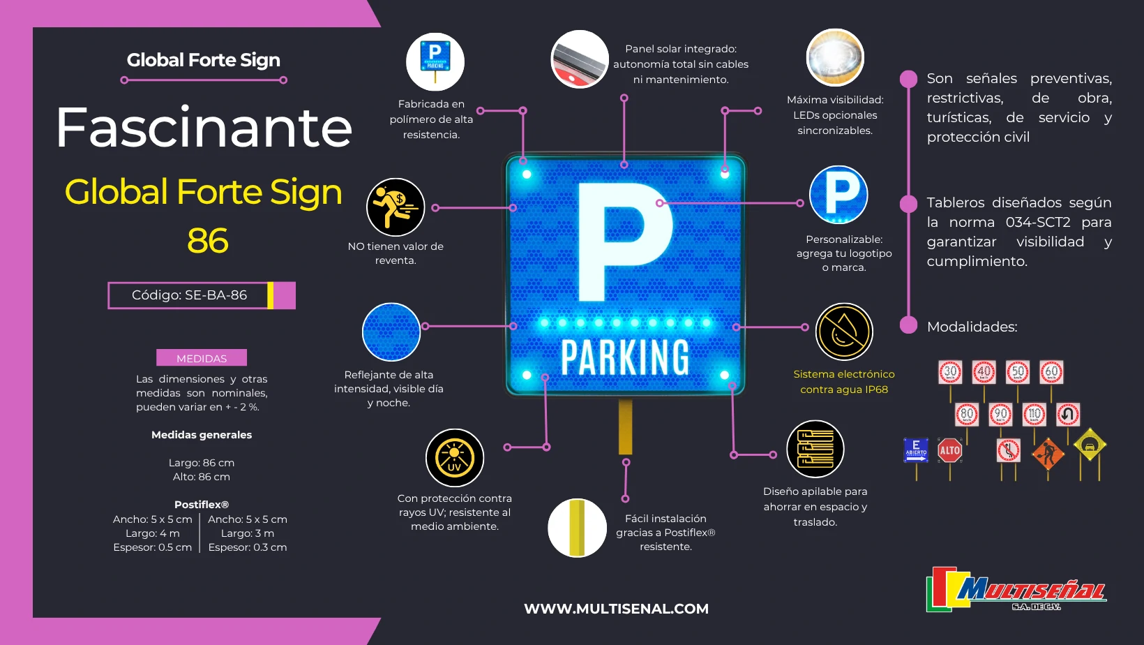 Global Forte Sign 86