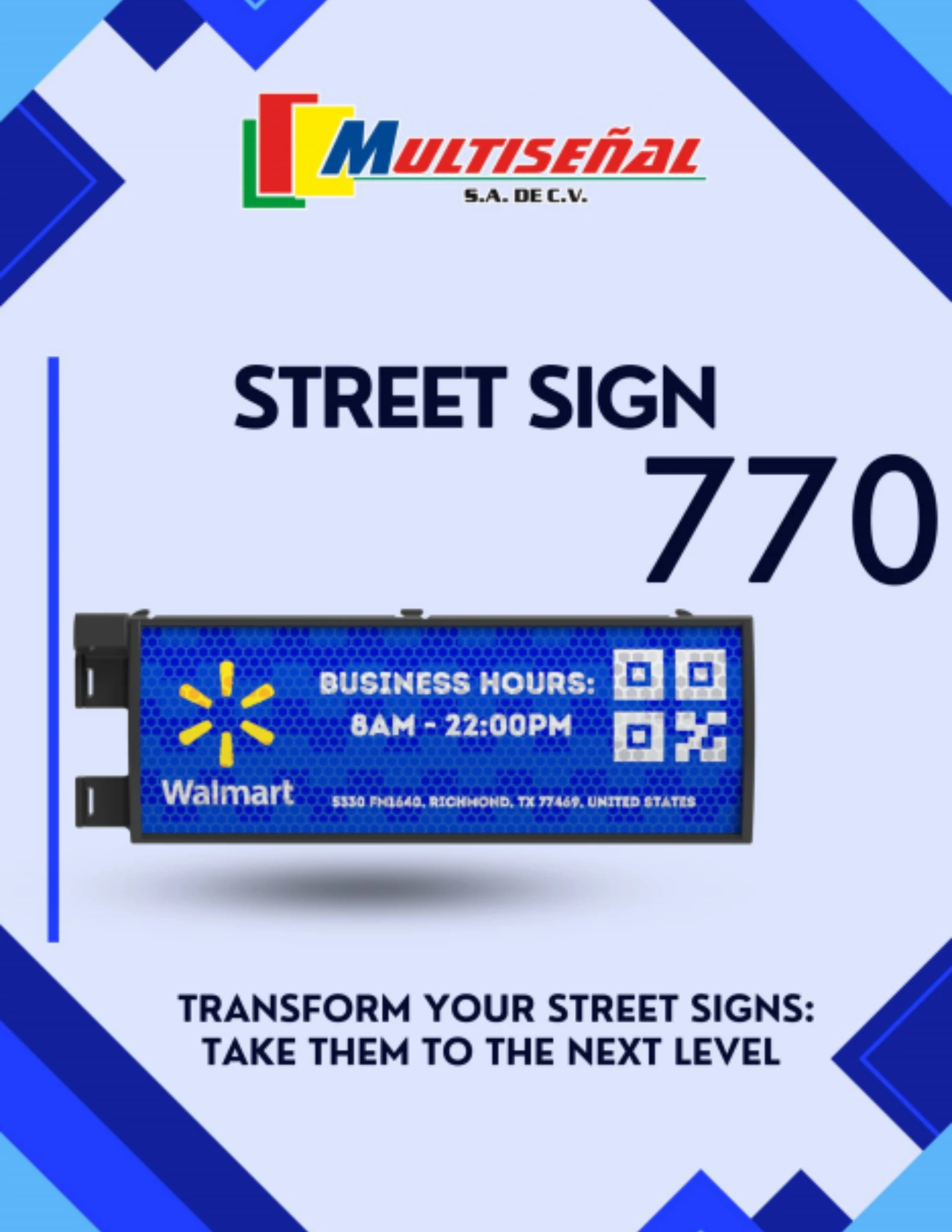 Street Sign 770 MS Catalog - Multisenal
