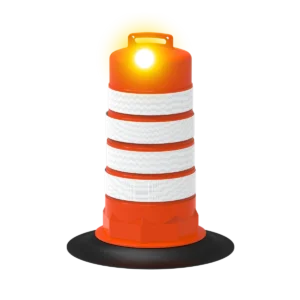 Solar Traffic Safety Drums