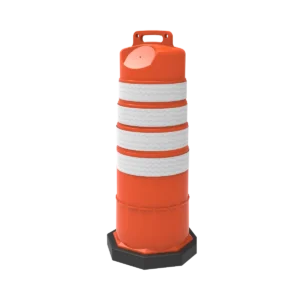 Plastic Traffic Drums