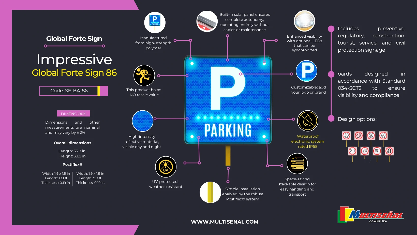 Global Forte Sign 86