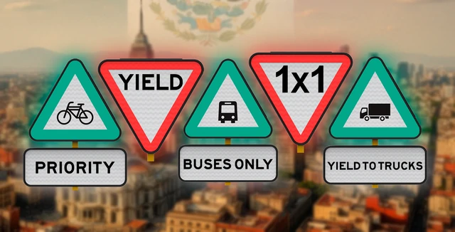 Triangular signs