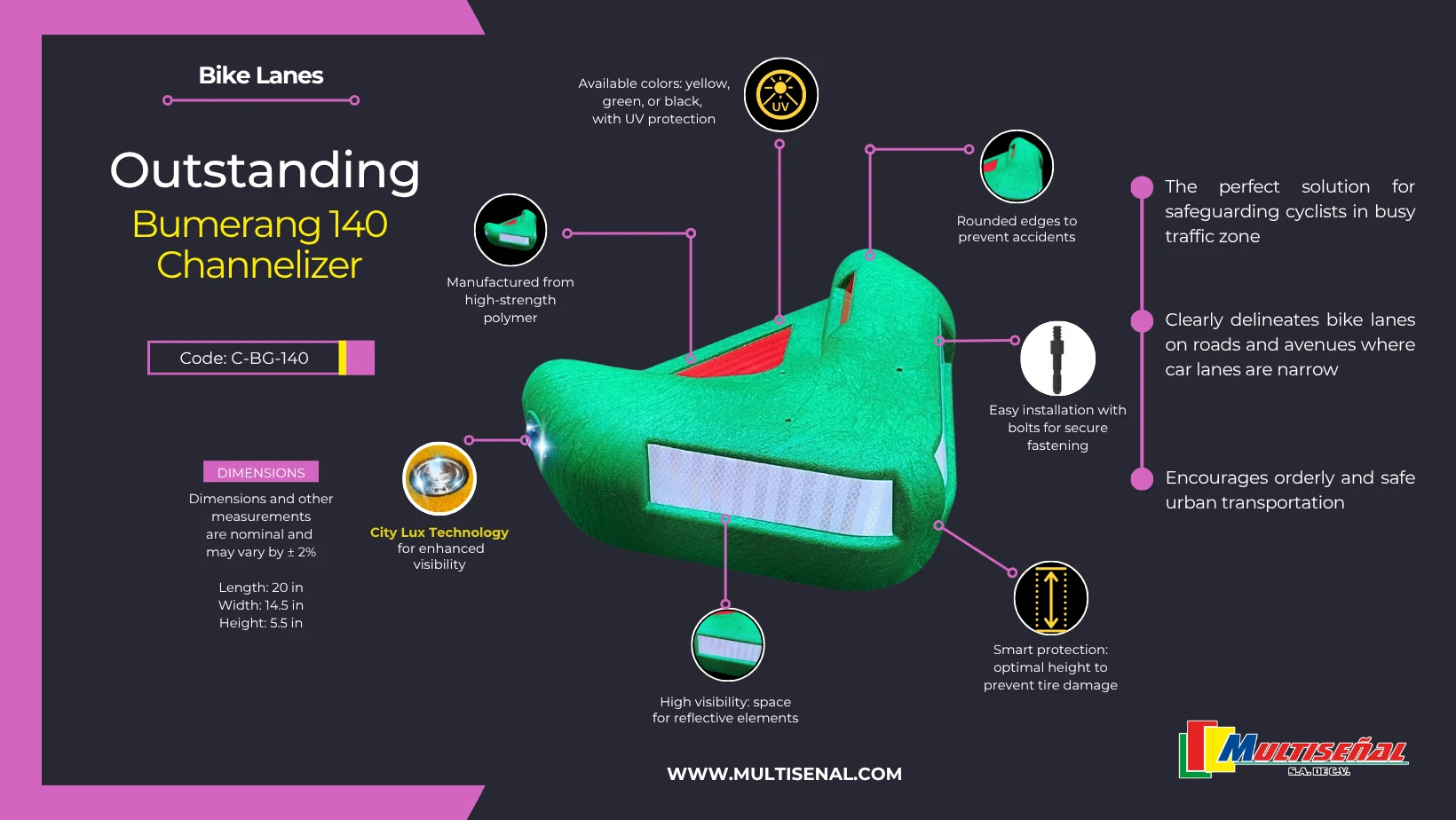 Bumerang 140 Channelizer